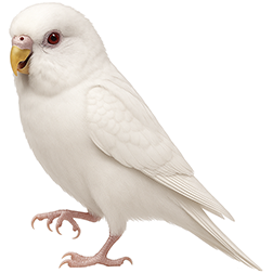 Albino Budgie